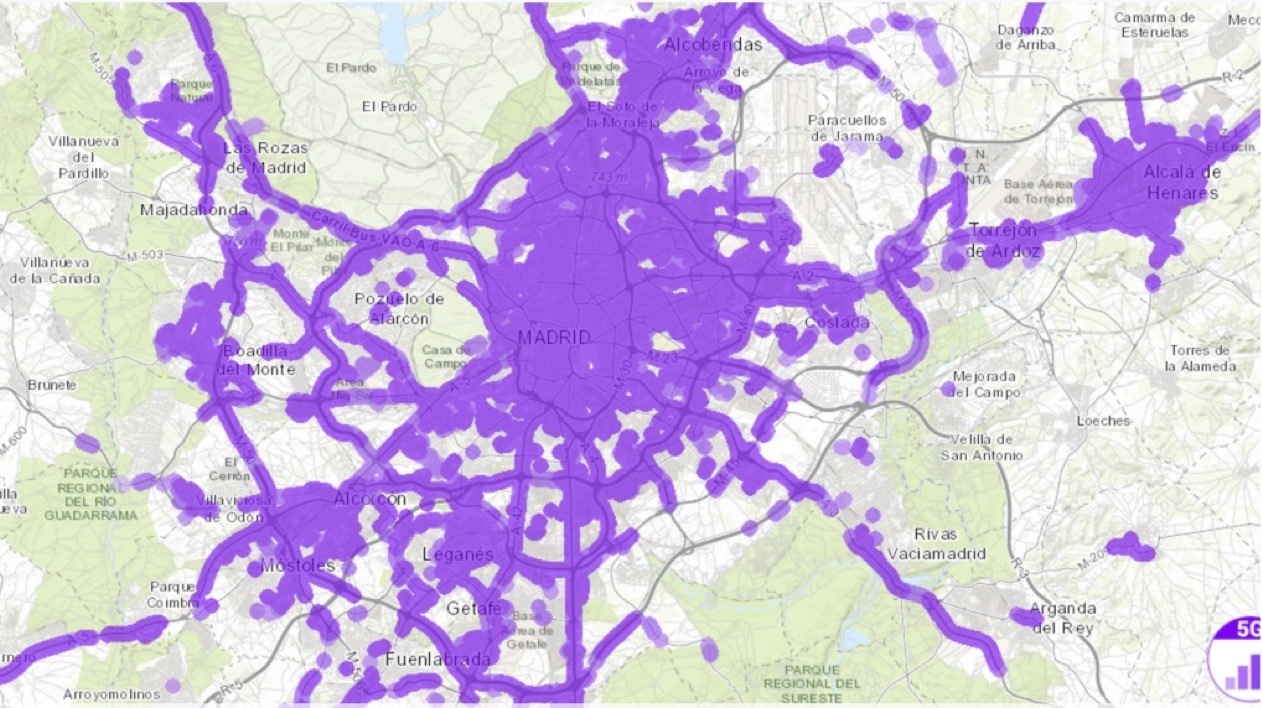 En este momento estás viendo Mapa de Cobertura 5G