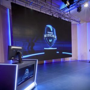 Conectividad 5G en el Movistar eSports Center de Madrid.