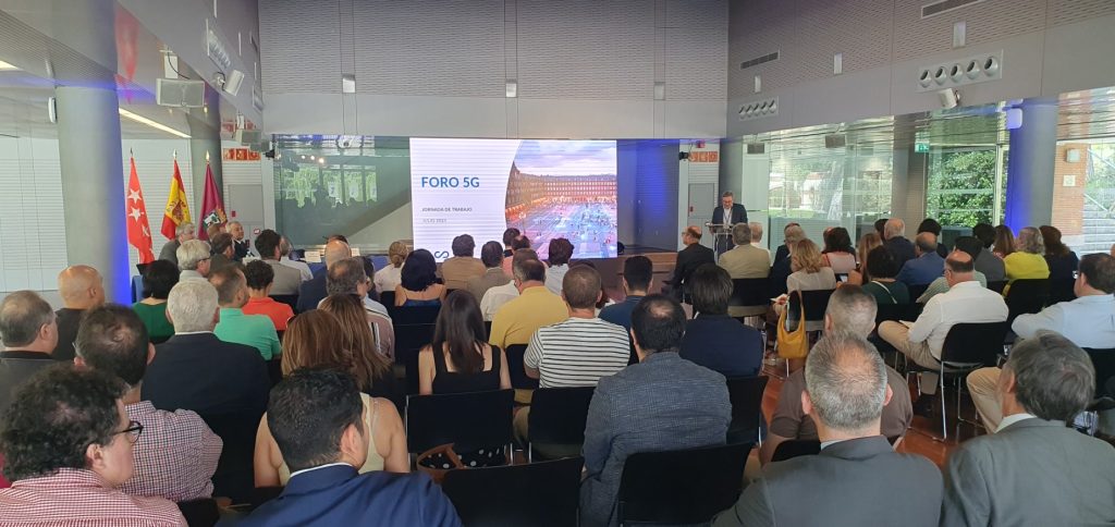 Jornada de trabajo del Foro 5G Madrid Capital Digital